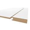 Profil ramy MDF AGT MP-1018 3082 Biały PE 2800х70х18mm (opak. 10szt) - small