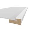 Profil dekoracyjny MDF AGT MP-1052 3082 Biały PE 2800x47x22mm (opak. 10szt) - small