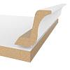 Gzyms MDF AGT MP-2445-R 3082 Biały PE  2800х97х30mm (opak.6 szt) - small