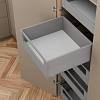 Merivobox zestaw szuf. wewnętrznej wysokiej, reling, BOXCAP, E L=300 szary BLUM - small