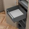Merivobox zestaw szuf. wewnętrznej wysokiej, reling, BOXCAP, E L=600 antracyt BLUM - small
