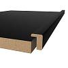 Profil dekoracyjny MDF AGT MP- 1047 3089 Bute Czarny 2800х24х16 mm - small