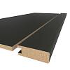 Profil dekoracyjny MDF AGT MP-1004 3088 Bute Ciemnoszary 2800х50х18 mm - small