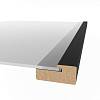 Profil dekoracyjny MDF AGT MP-1052 3088 Bute Ciemnoszary 2800х47х22 mm - small