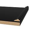Profil dekoracyjny MDF AGT MP-1100 3089 Bute Czarny  2800х30х12 mm - small