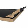 Gzyms MDF AGT MP-1210 3089 Bute Czarny 2800х84х22 mm - small