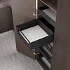 Legrabox zestaw szuf. wewn. wysokiej, reling, C L=350 czarny BLUM - small