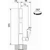 Bateria kuchenna Icon pull-out spray Czarny Mat Franke 115.0625.190, od producenta - zdjecie №8 - small