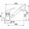 Bateria kuchenna Prince II pull-out spray Czarny Mat Franke 115.0659.840, kupic - zdjecie №2 - small