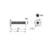 Uchwyt Ferro Fiori M 0091.192 beż Soft-touch, zdjecie - zdjecie №4 - small