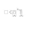 End Cap for COMPACT Surface-mounted Profile, Plastic, Black, kupic - zdjecie №2 - small