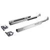 Komplet prowadnic Quadro V6 5D L=500 Silent System, pełen wysuw, M (30kg) Hettich - small