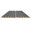 Panel ścienny AGT LB-3783 726 Ciemno-Szary Jedwab 2800х158х12mm, kupic - zdjecie №2 - small