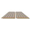 Panel ścienny AGT LB-6500 3020 Safari Szary Supramat 2800х170х18mm, kupic - zdjecie №2 - small