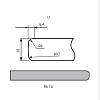 Blat Luxeform L151-1 U Dąb Manchester wilgocioodporna 3050х800х28mm, kupic - zdjecie №2 - small