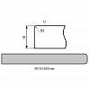 Blat Kronospan K553 SU Galaxus wilgocioodpornа R3 + plastik 2m 4100х635х18mm, nie drogie - zdjecie №3 - small
