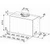 Okap do wbudowania w szafkę Box Flush FBFE BK A70 BASIC Czarny mat 305.0728.431 Franke, zamowienie - zdjecie №6 - small
