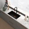 Bateria kuchenna Maris Stripes J pull-out spray Czarny Mat / Miedziany Franke 115.0747.674, hurt - zdjecie №10 - small