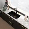 Bateria kuchenna Maris Stripes U pull-out spray Czarny Mat / Złoto Franke 115.0747.676, od producenta - zdjecie №8 - small