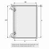 Zestaw KA5740 do drzwi uchylno-przesuwnych, L = 350 mm (41372) Hettich, nie drogie - zdjecie №3 - small