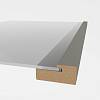 Profil dekoracyjny MDF AGT MP-1052 728 Szary Jedwab Soft Touch  2800x47x22mm (opak. 10szt) - small