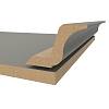 Gzyms MDF AGT MP-2445-R 728 Szary Jedwab Soft Touch 2800х97х30mm (opak.6 szt) - small