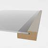 Profil dekoracyjny MDF AGT MP-1052 729 Jasno-Szary Jedwab 2800x47x22mm (opak. 10szt) - small