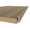 Profil dekoracyjny MDF AGT MP-4895 3041 Dąb Peruwiański Matowy 2800x24x8mm (opak. 36szt) - small