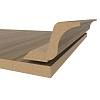 Gzyms MDF AGT MP-2445-R 3041 Dąb Peruwiański Matowy 2800х97х30mm (opak.6 szt) - small