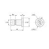Hak Marella M 15253, czarny metalik, cena od producenta - zdjecie №9 - small