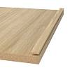 Profil dekoracyjny MDF AGT MP-1115 3076 Dąb klasyczny matowy 2800x3x18mm  (opak.88 szt) - small