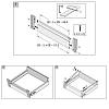 Reling poprzeczny OrgaStore410, 1102,5 mm, srebro (9378766) Hettich, zdjecie - zdjecie №4 - small