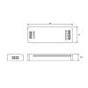 Zasilacz MicroSLIM, 48 W, 12 V, IP20, obudowa metalowa, nie drogie - zdjecie №3 - small