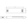 Zasilacz MicroSLIM, 100 W, 24 V, IP20, obudowa metalowa, nie drogie - zdjecie №3 - small