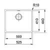 Komora do podbudowy Tectonite® Sirius SID 110-50 Biały Polarny Franke 125.0331.033, kupic - zdjecie №2 - small