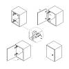 Adapter do zwiększenia wysokości płytki montażowej Veosys, 3 mm (9289695) Hettich, zdjecie - zdjecie №4 - small