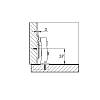 Adapter do zwiększenia wysokości płytki montażowej Veosys, 3 mm (9289695) Hettich, nie drogie - zdjecie №3 - small