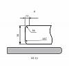 Blat Luxeform S155-1 U Marmur Richmond wilgocioodpornа 3050х600х38mm, kupic - zdjecie №2 - small