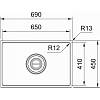 Zlewozmywak 3w1 stalowy Box DrainMax BDX 210/110-65 Stal szlachetna szczotkowana Franke 127.0755.501, od producenta - zdjecie №8 - small