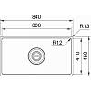 Zlewozmywak 3w1 stalowy Box DrainMax BDX 210/110-80 Stal szlachetna szczotkowana Franke 127.0755.502, cena od producenta - zdjecie №9 - small