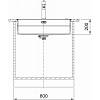Zlewozmywak wbudowywany stalowy Box Pro BXX PRO 210-70 TL Stal szlachetna szczotkowana Franke 127.0749.857,  - zdjecie №13 - small
