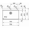 Zlewozmywak wbudowywany stalowy Box Pro BXX PRO 210-70 TL Stal szlachetna szczotkowana Franke 127.0749.857,  - zdjecie №12 - small