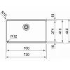 Zlewozmywak 3w1 stalowy Box Pro BXX PRO 210/110-70 Stal szlachetna szczotkowana Franke 127.0749.859, cena od producenta - zdjecie №9 - small