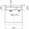 Zlewozmywak podblatowy Fragranite Kanon Pro KNG PRO 160-46-21, czarny matowy, Franke 125.0749.681, cena - zdjecie №5 - small