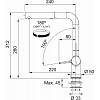 Zlewozmywak podblatowy Kanon KNG PRO 110-52 + Active Twist, czarny mat. Franke 125.0749.686, od producenta - zdjecie №8 - small