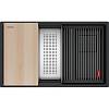 Zlewozmywak Fragranite Kanon KNG PRO 160-46-21 + Active Twist, czarny matowy, Franke 125.0749.687, kupic - zdjecie №2 - small