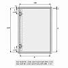Zestaw KA5740 do drzwi uchylno-przesuwnych, L = 600 mm (41377) Hettich, nie drogie - zdjecie №3 - small