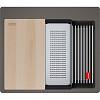Zlewozmywak wbudowywany Fragranite Kanon Pro KNG PRO 610-53 Łupkowy Szary / Czarny odpływ Franke 114.0749.633, kupic - zdjecie №2 - small