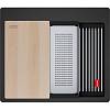 Zlewozmywak wbudowywany Fragranite Kanon Pro KNG PRO 610-53 Onyx / Czarny odpływ Franke 114.0749.634, kupic - zdjecie №2 - small