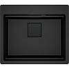 Zlewozmywak wbudowywany Fragranite Kanon Pro KNG PRO 610-53 Onyx / Czarny odpływ Franke 114.0749.634 - small